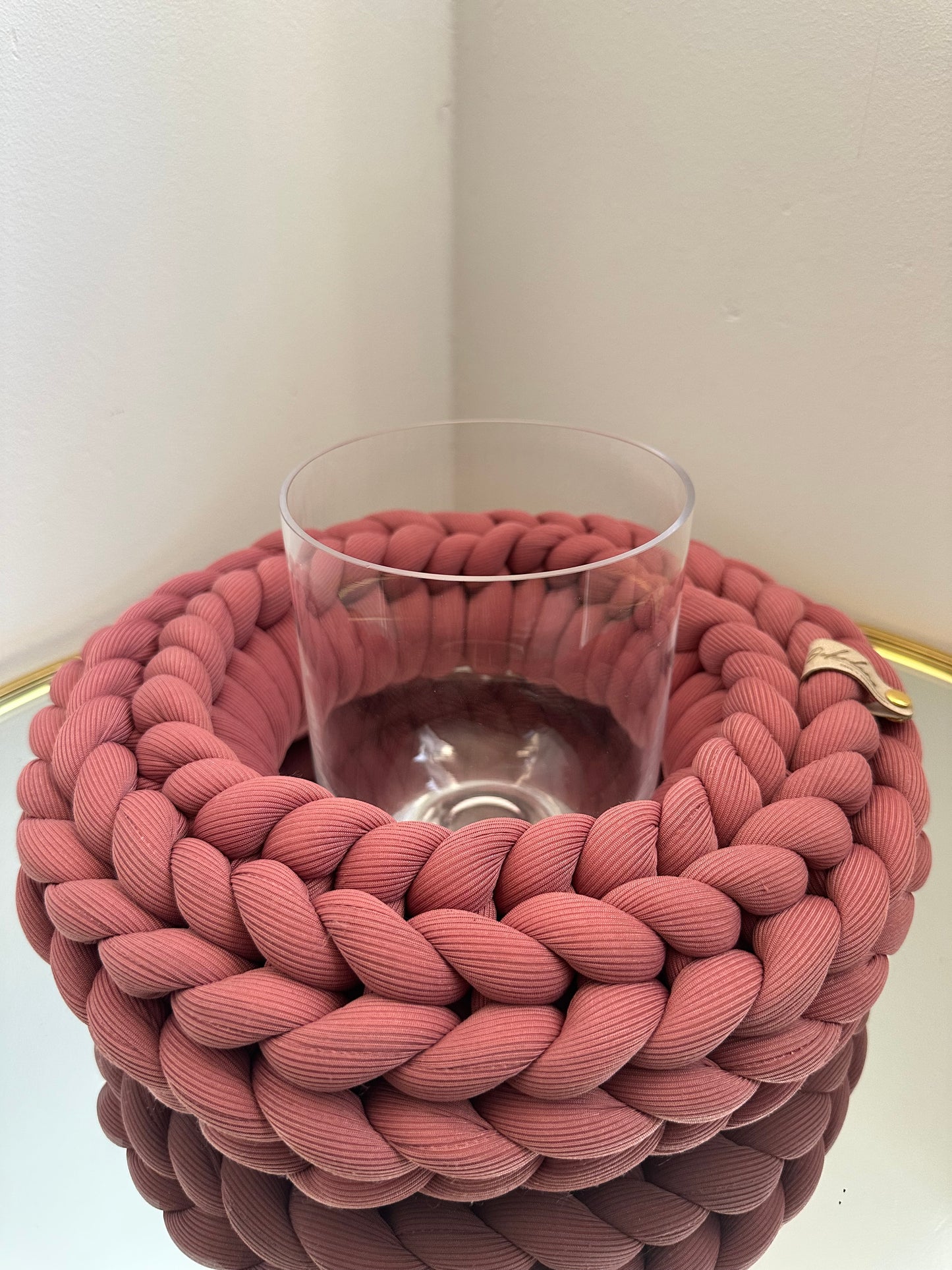 Wollkranz - Rosé - 30cm